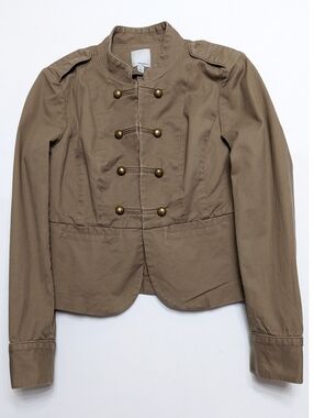 Halogen Women's Military Style Jacket With Buttons Size XS